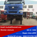 8X4 Rhd Steering 380HP Heavy Self Loading Low Bed Truck